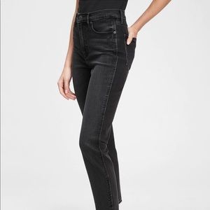 GAP - Black High Rise Vintage Slim Jeans With Washwell (cropped) NWOT
